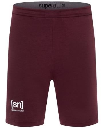 super.natural Trainingsshort "Movement" bordeaux