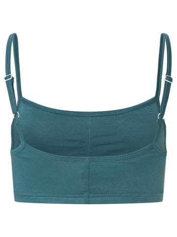 super.natural Sportbeha "Cosy" turquoise - low