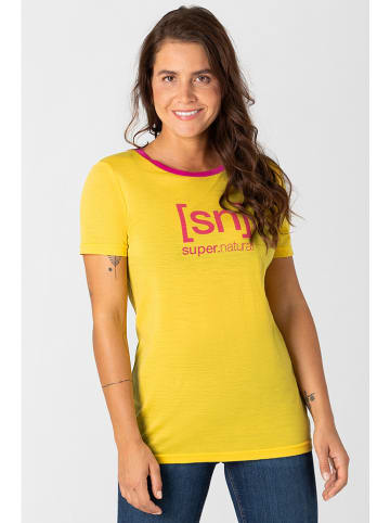 super.natural Koszulka "The Essential" w kolorze żółtym