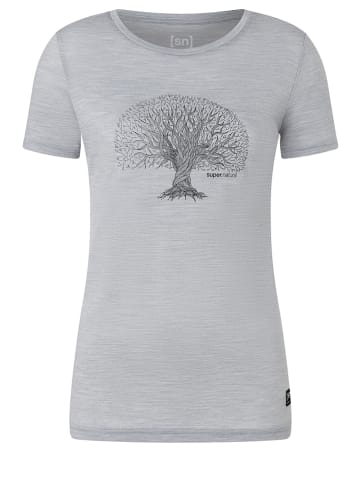 super.natural Shirt "Tree of Knowledge" in Grau
