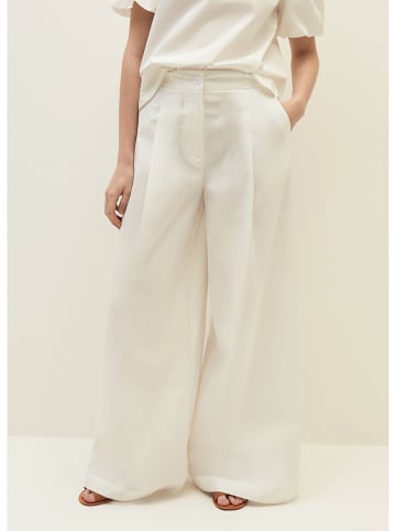 STEFANEL Spodnie w kolorze białym