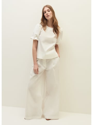 STEFANEL Spodnie w kolorze białym