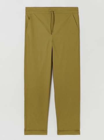 STEFANEL Spodnie w kolorze oliwkowym