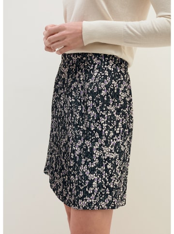 STEFANEL Rok petrol/wit