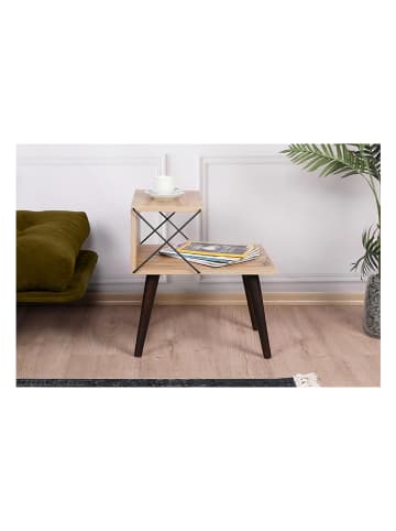 Scandinavia Concept Nachttisch in Natur - (B)50 x (H)55 x (T)40 cm