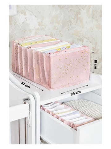 Scandinavia Concept Koszyk w kolorze jasnoróżowym - 37 x 18 x 14 cm