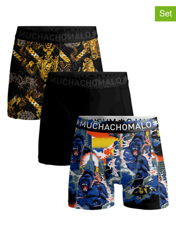 Muchachomalo 3-delige set: boxershorts meerkleurig