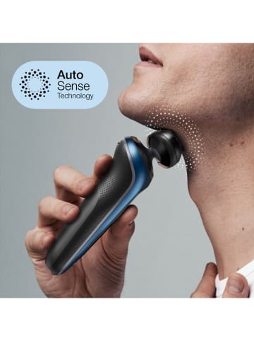 Braun Elektrorasierer "Series 6 - 61-B7500cc" in Dunkelblau/ Schwarz