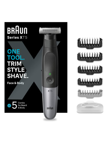 Braun Barttrimmer "Series XT5" in Schwarz