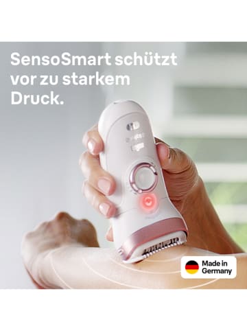 Braun Epileerapparaat "Silk-épil 9 - 735" wit