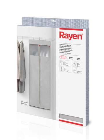 Rayen Kledinghoes grijs - (B)50 x (H)125 x (D)40 cm