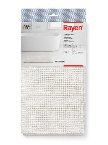 Rayen Badmat wit - (L)50 x (B)80 cm