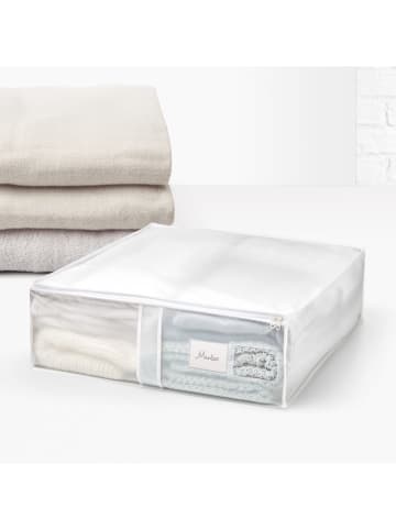 Rayen 2er-Set: Kleidertaschen in Weiß - (B)55 x (H)60 x (T)20 cm