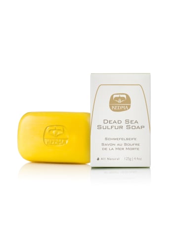 KEDMA Mydło do twarzy "Dead Sea Sulfur" - 125 g