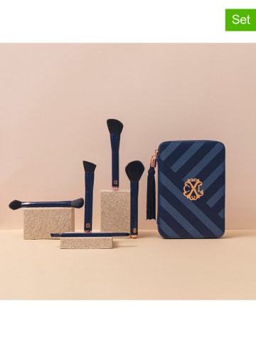 CXL by Christian Lacroix 6-delige make-up-penselenset "Brush kit" donkerblauw
