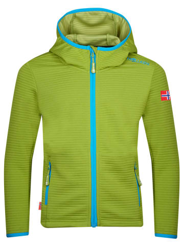 Trollkids Fleece vest "Sogndal" groen