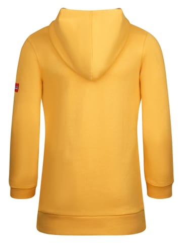 Trollkids Sukienka dresowa "Sandefjord" w kolorze żółtym