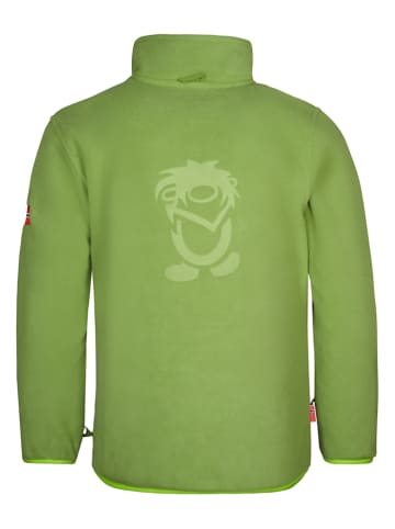 Trollkids Kurtka polarowa "Oppdal" w kolorze zielono-granatowym