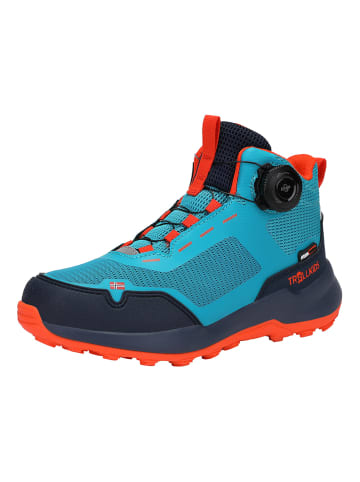 Trollkids Trekkingschoenen "Trollfjord Low" turquoise