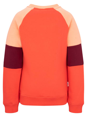 Trollkids Sweatshirt "Trollfjord" in Orange