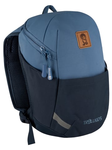 Trollkids Rucksack "Alesund" in Dunkelblau/ Blau - (B)19 x (H)28 x (T)12 cm