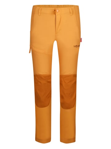 Trollkids Spodnie funkcyjne "Hammerfest Pro" - Slim fit - w kolorze pomarańczowym
