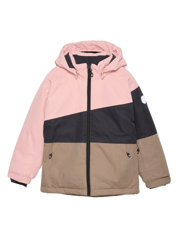 Color Kids Ski-/snowboardjas lichtroze/taupe