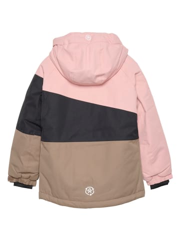 Color Kids Ski-/ Snowboardjacke in Rosa/ Taupe