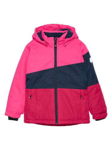 Color Kids Ski-/snowboardjas roze/donkerblauw