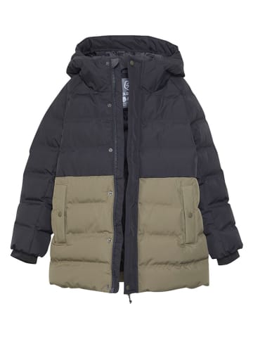 Color Kids Winterjacke in Schwarz/ Khaki