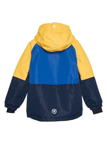 Color Kids Ski-/snowboardjas blauw/geel