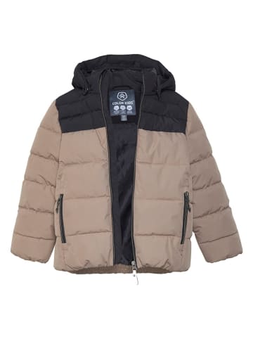 Color Kids Winterjacke in Taupe