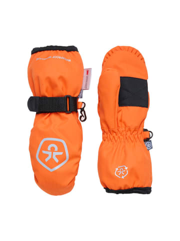 Color Kids Ski-/ Snowboardfäustlinge in Orange
