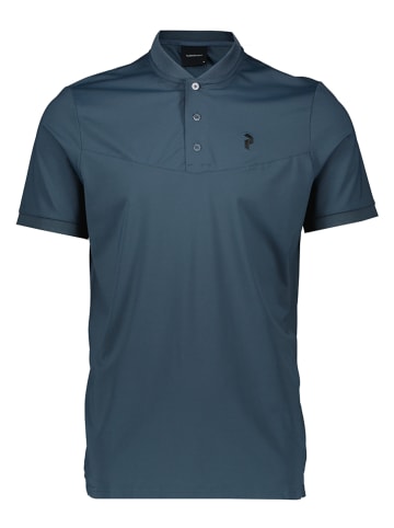 Peak Performance Functioneel poloshirt "Chase" donkerblauw