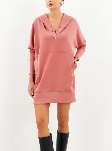 LA Angels Sweatkleid in Rosa