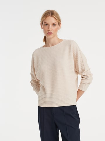 OPUS Sweter "Genime" w kolorze kremowym