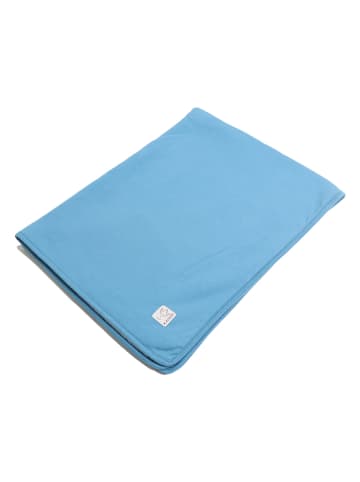 Kaiser Naturfellprodukte Decke in Blau - (L)100 x (B)75 cm