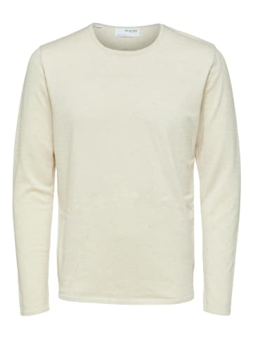 SELECTED HOMME Pullover "Rome" in Creme