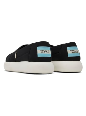 TOMS Slippersy w kolorze czarnym