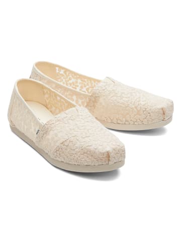 TOMS Slipper in Beige