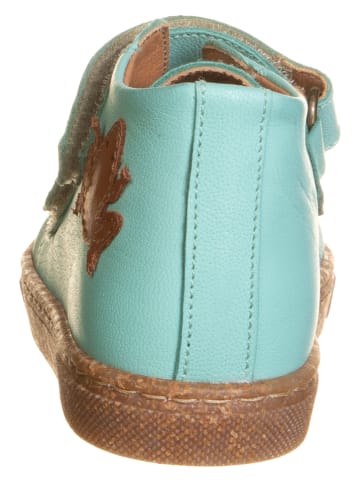 El Naturalista Leren sneakers "Helmet" mintgroen