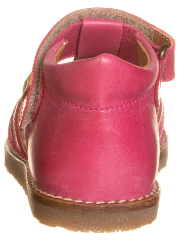 El Naturalista Skórzane sandały "Atenas" w kolorze różowym