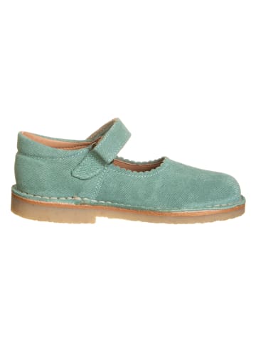 El Naturalista Leder-Spangenballerinas "Nashville" in Mint