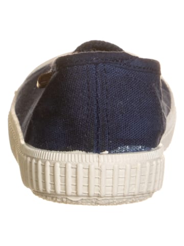 El Naturalista Slippersy "Siringa" w kolorze granatowym