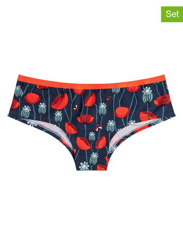 Dedoles 2-delige set: hipsters donkerblauw