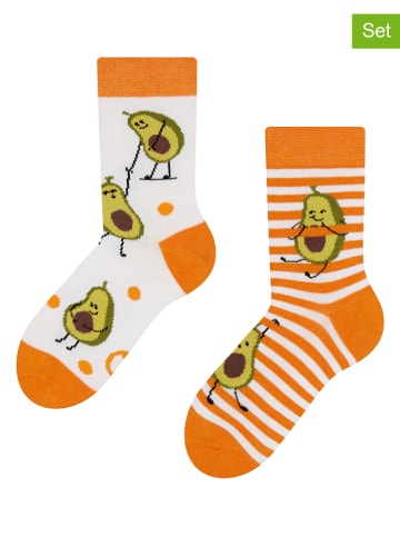 Dedoles 2er-Set: Socken in Orange