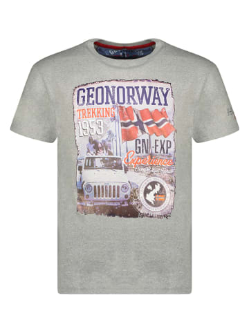 Geographical Norway Shirt grijs