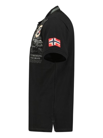 Geographical Norway Poloshirt zwart