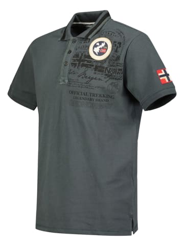 Geographical Norway Poloshirt in Anthrazit
