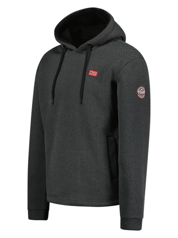 Geographical Norway Bluza polarowa w kolorze antracytowym